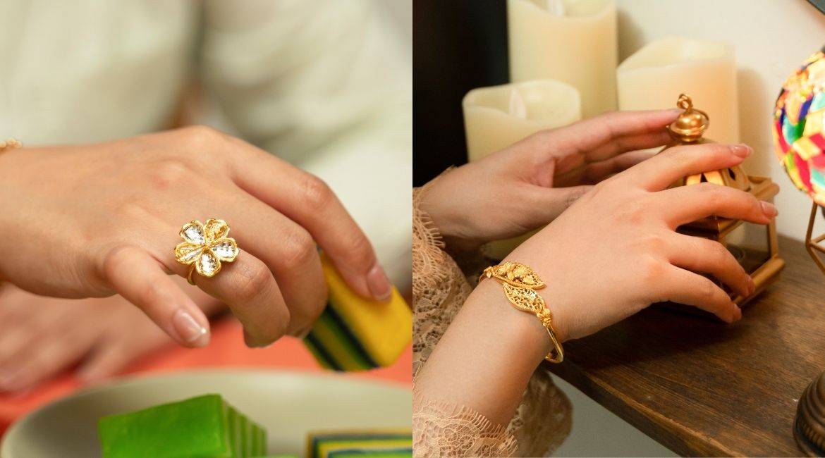 Be Raya Ready: Gold Jewellery Under RM 5,000 - Poh Kong