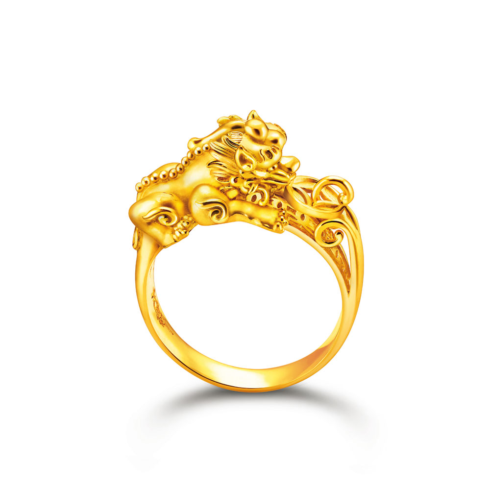 Auspicious Flourishing Pixiu Ring – Poh Kong