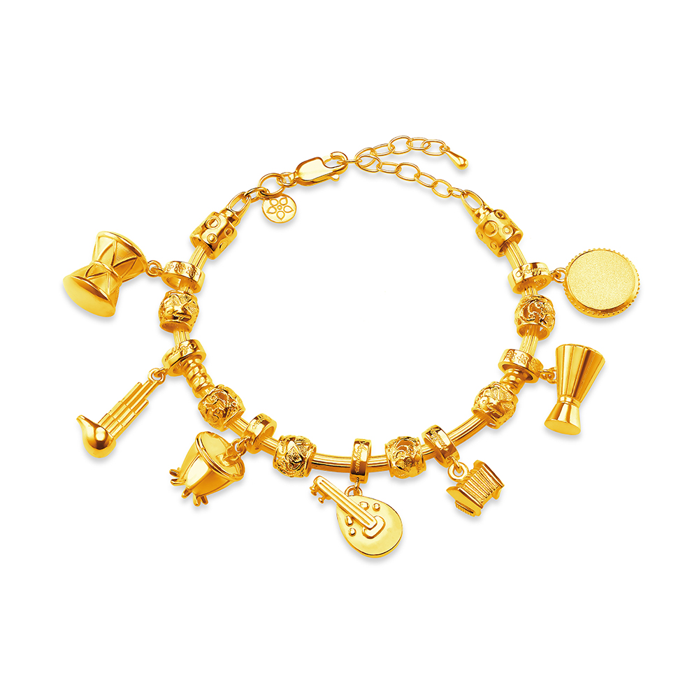 Gelang Pandora Emas 916 - Pandora korea persis emas | Shopee Malaysia