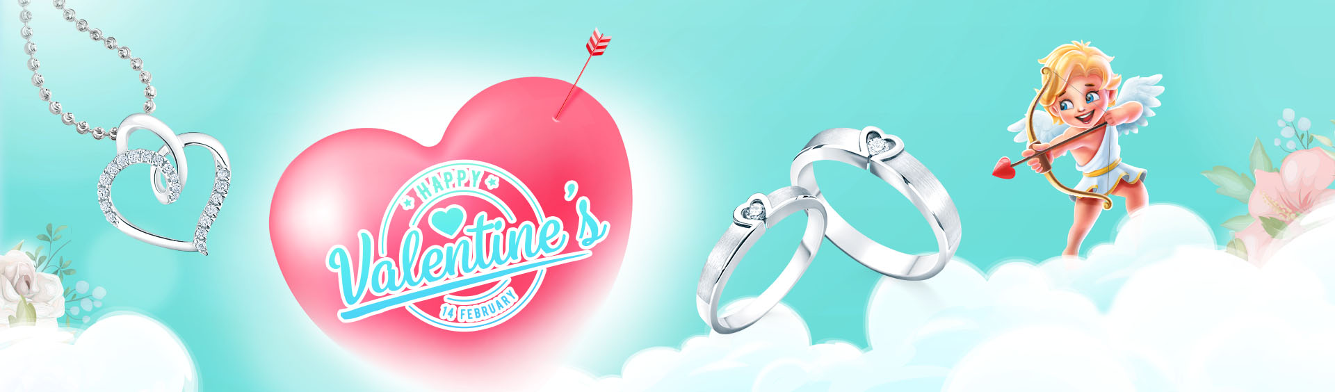 Valentines Day Desktop Banner