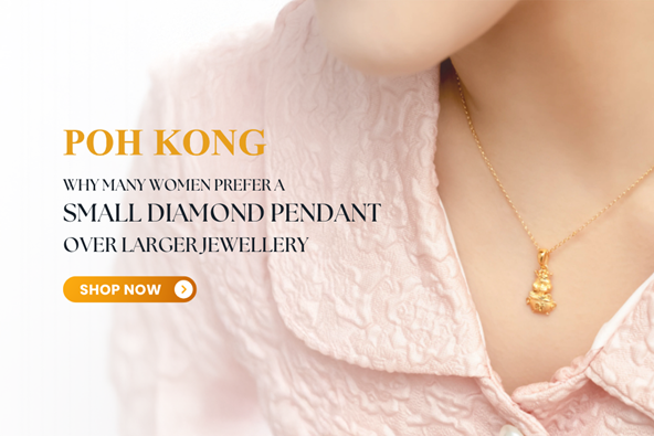 Why Many Women Prefer a Small Diamond Pendant Over Larger Jewellery