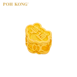 POH KONG 916/22K Yellow Gold Auspicious Flourishing Prosperity Charm Pendant