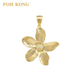 POH KONG 916/22K Gold Anggun Flower Pendant