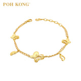 POH KONG 916/22K Gold Tranz Classic Butterfly Bracelet (2011)