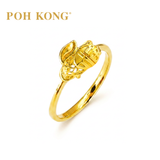 POH KONG 916/22K Yellow Gold Auspicious Lucky Bunny Ring