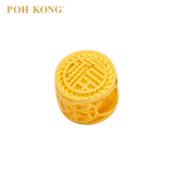 POH KONG 916/22K Golden Auspicious Fu Charm