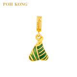 POH KONG 916/22K Yellow Gold Anggun Ketupat Pendant