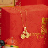 Happy Love Heavenly Lovebirds Pendant