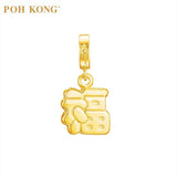 POH KONG 916/22K Yellow Gold Auspicious Abundant of Blessing Pendant