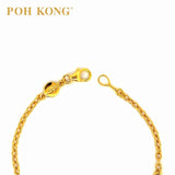 POH KONG 916/22K Emas Kuning Kemakmuran Gelang Harimau Merah (2023)