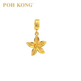 POH KONG 916/22K Yellow Gold Anggun Collection Jasmine Pendant (2015)
