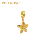 POH KONG 916/22K Yellow Gold Anggun Collection Jasmine Pendant (2015)