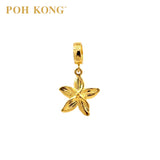 POH KONG 916/22K Yellow Gold Anggun Collection Jasmine Pendant (2015)