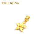 POH KONG 916/22K Yellow Gold Anggun Collection Jasmine Pendant (2015)
