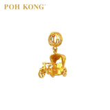 POH KONG 916/22K Yellow Gold Anggun Tricycle Charm Pendant (2019)