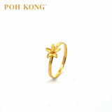 POH KONG 916/22K Yellow Gold Anggun Orkid Ring (2012)