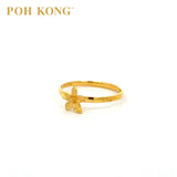 POH KONG 916/22K Yellow Gold Anggun Orkid Ring (2012)