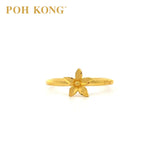 POH KONG 916/22K Yellow Gold Anggun Orkid Ring (2012)