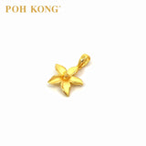 POH KONG 916/22K Yellow Gold Anggun Collection Jasmine Pendant (2012)