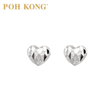 POH KONG 375/9K Subang Hati Emas Putih