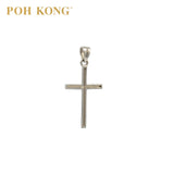POH KONG 375/9K White Gold Cross Pendant