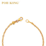 POH KONG 916/22K Yellow Gold Anggun Manja Bracelet