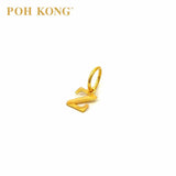 POH KONG 916/22K Yellow Gold Exquisite Alphabet Pendant Z