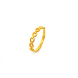 POH KONG 916/22K Emas Mini Banyak Cincin Bulatan