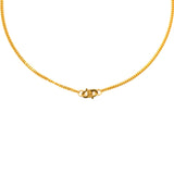 POH KONG 916/22K Kuning Emas Aneka Kalung Bola Berjuntai Unik