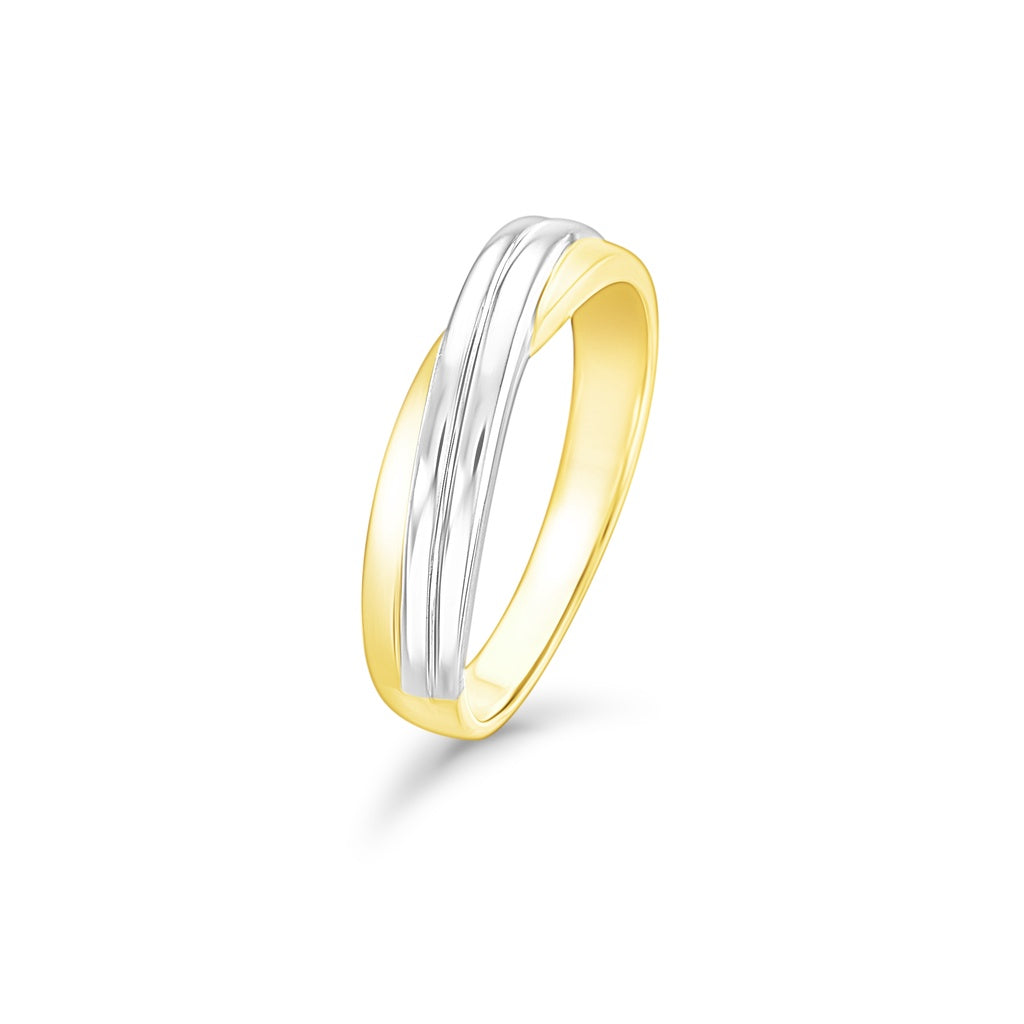POH KONG 750/18K Gold White Gold Love Collection Couple Ring