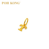 POH KONG 916/22K Yellow Gold Exquisite Alphabet Pendant T