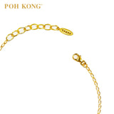 POH KONG 916/22K Yellow Gold Tranz Spider and Cobweb Bracelet (2011)