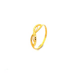 POH KONG 916/22K Gold Exquisite Infinity Symbol Ring