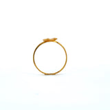 POH KONG 916/22K Yellow Gold Four Leaf Clover Ring