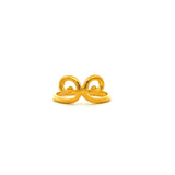 POH KONG 916/22K Gold Classic Magic Swirl Ring