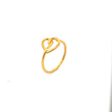 Poh Kong 916/22K Gold Classic Love Ring
