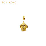 Poh Kong 916/22K Gold Auspicious Pot Of Gold Charm