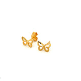 POH KONG 916/22K Yellow Gold Assorted Butterfly Earring