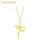 POH KONG 916/22K Yellow Gold Assorted Bottle Gourd Pendant