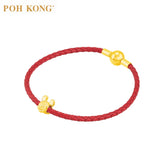 POH KONG 916/22K Yellow Gold Disney Mickey Charm