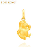 POH KONG 916/22K Yellow Gold Winnie The Pooh Pendant