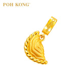 POH KONG Karya Anggun 916/22K Yellow Gold Karipap Charm/Pendant