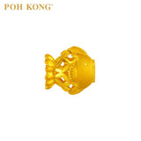 POH KONG Auspicious 916/22K Yellow Gold Bubbling Wealth Charm