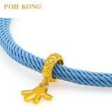 POH KONG Disney Mickey Magic 916/22K Gold Mickey Glove Charm Pendant