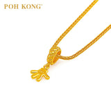 POH KONG Disney Mickey Magic 916/22K Gold Mickey Glove Charm Pendant