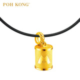 POH KONG Disney Go Local 916/22K Gold 'Can or Not?' Pendant