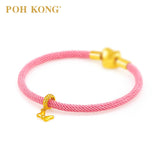 POH KONG Disney Mickey Magic 916/22K Gold Minnie Bow Charm