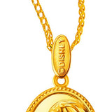 POH KONG Disney Princess Frozen Anna 916/22K Yellow Gold Pendant