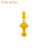 POH KONG 916/22K Yellow Gold Auspicious Traditional Ruyi Charm Pendant