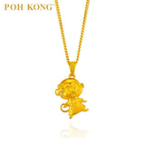 POH KONG Loket Monyet Emas Kuning 916/22K Bertuah